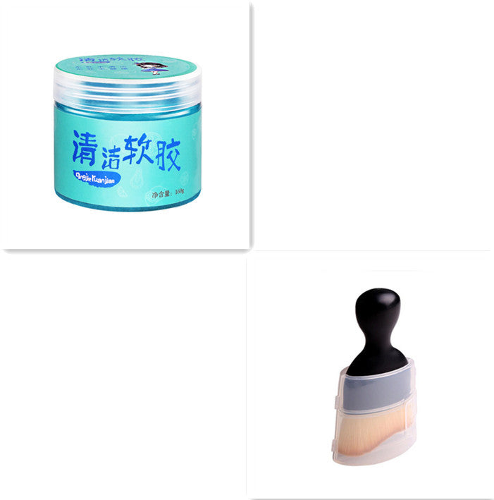Soft Gel Car Air Vent Cleaner used for keyboard cleaning