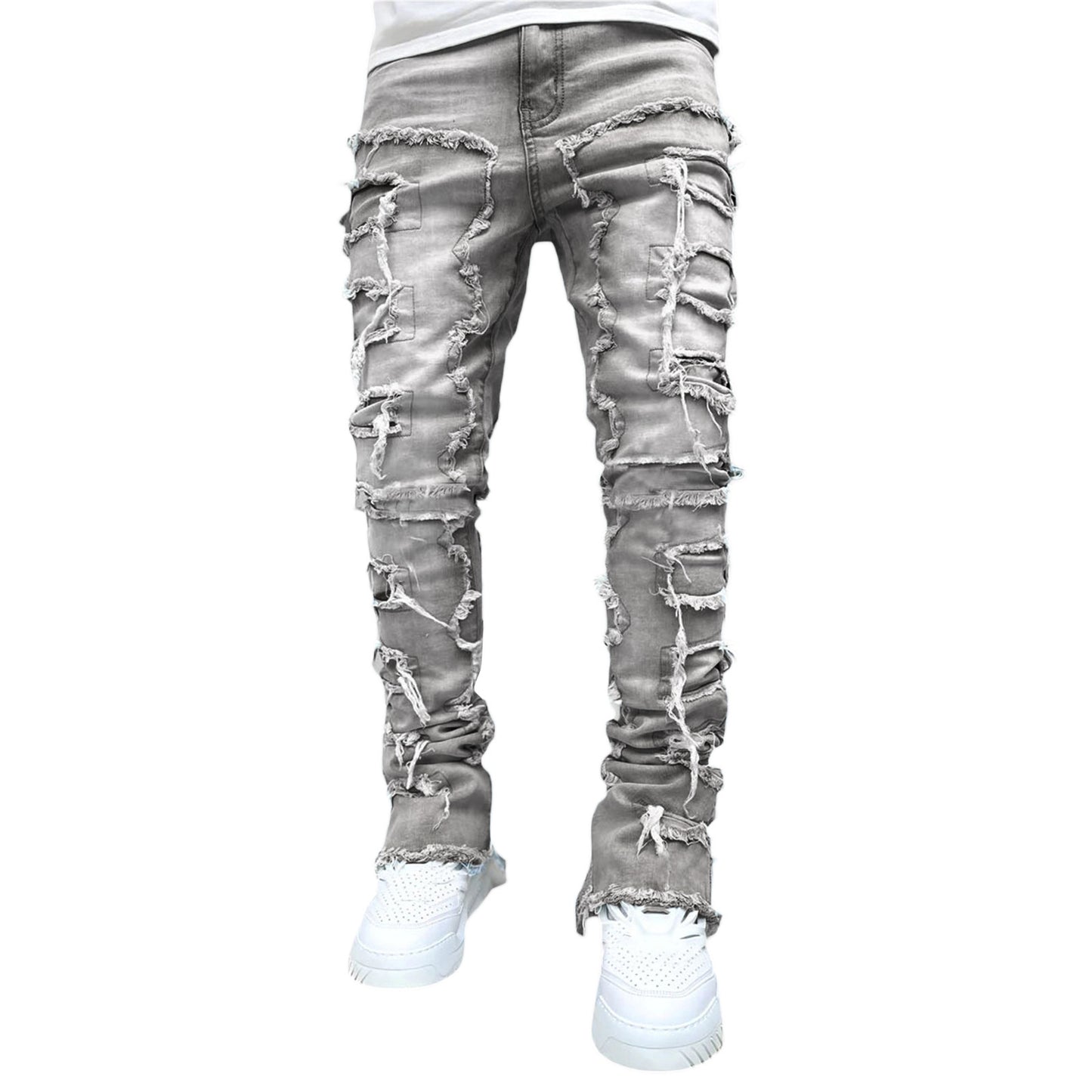 Men’s patchwork jeans by Prestigious™