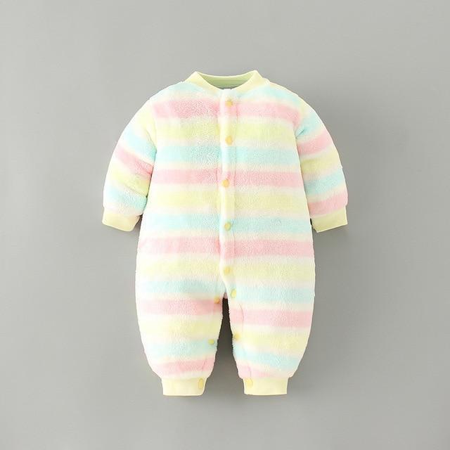 Baby Flannel Jumpsuit infant clothing set