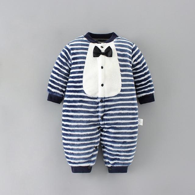 Baby Flannel Jumpsuit cozy winter outfit