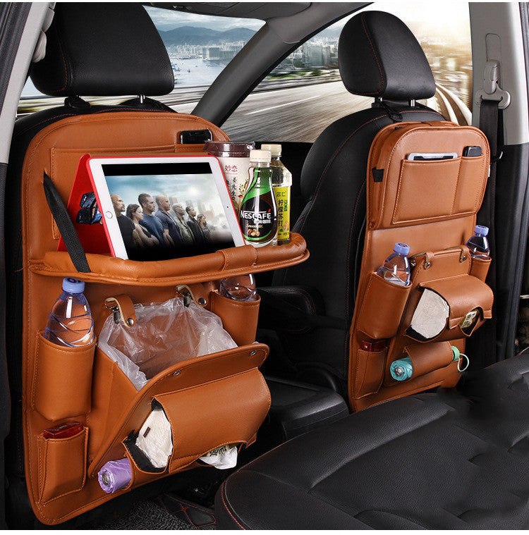 PU Leather Car Storage Bag interior compartments Prestigious™