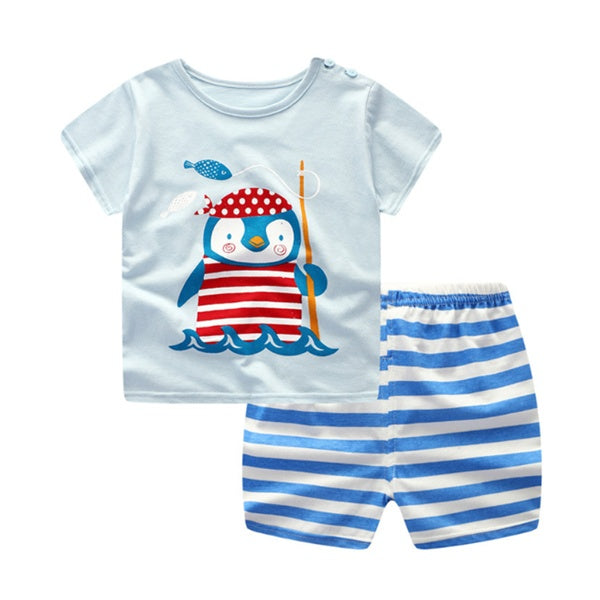 Baby Cartoon Summer T-Shirt & Clothing Set by Prestigious™
