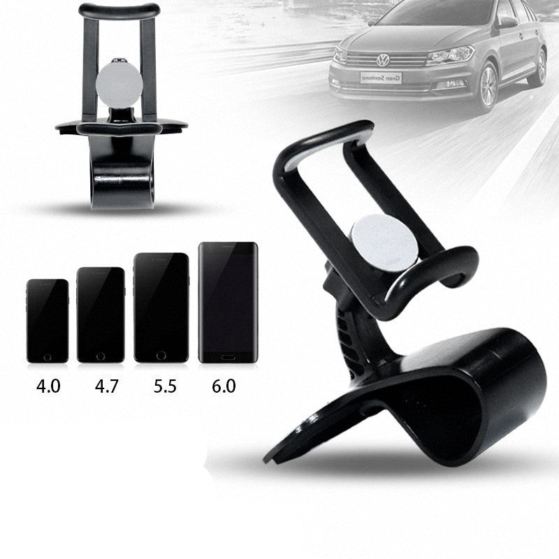 Installation of Car Phone Navigation Mount Secure & Adjustable in car