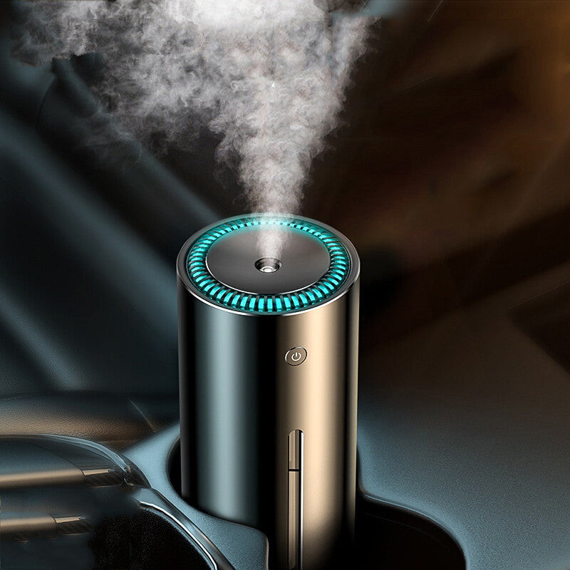 Car Diffuser Humidifier Odor Eliminator mist in action