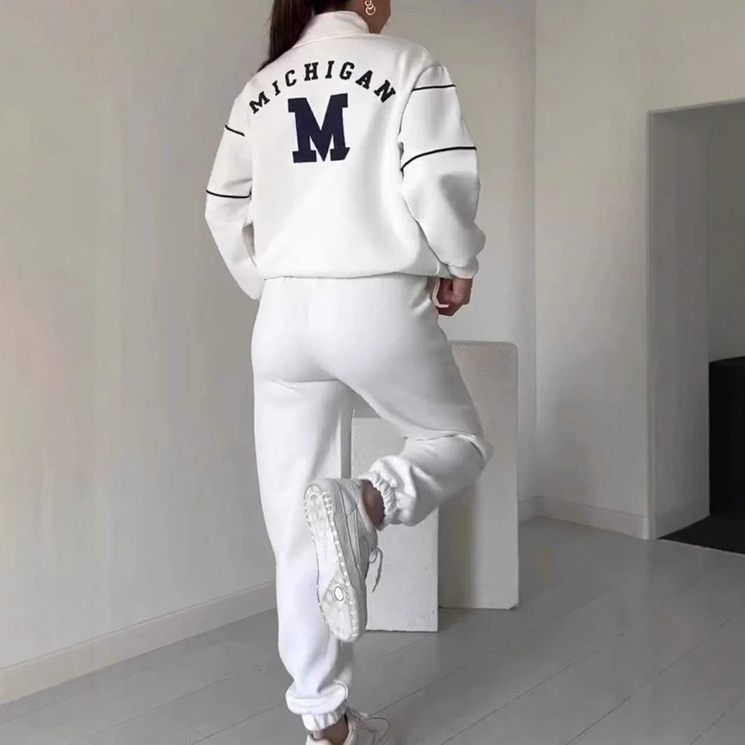 Women’s 2-piece lounge pullover sweatshirt set