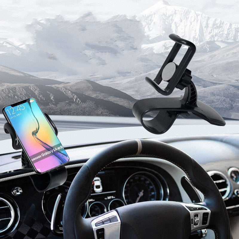 Car Phone Navigation Mount Secure & Adjustable on dashboard