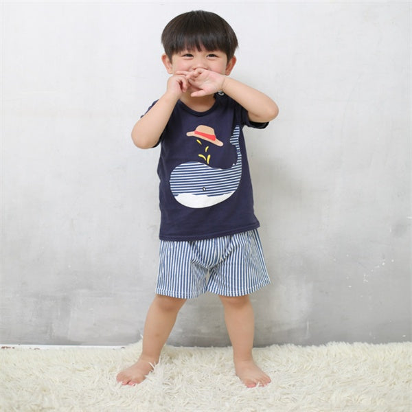 Baby Cartoon Summer T-Shirt & Clothing Set for girls