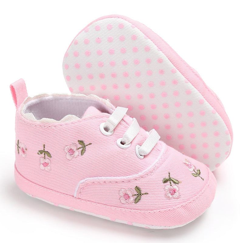 Trendy Baby Fashion Prewalkers soft shoes