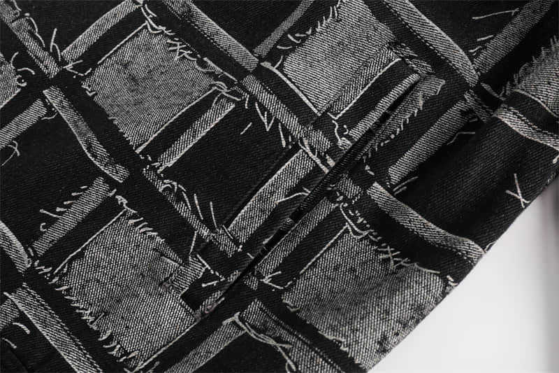 Trendy Plaid Coat Longline Jacket