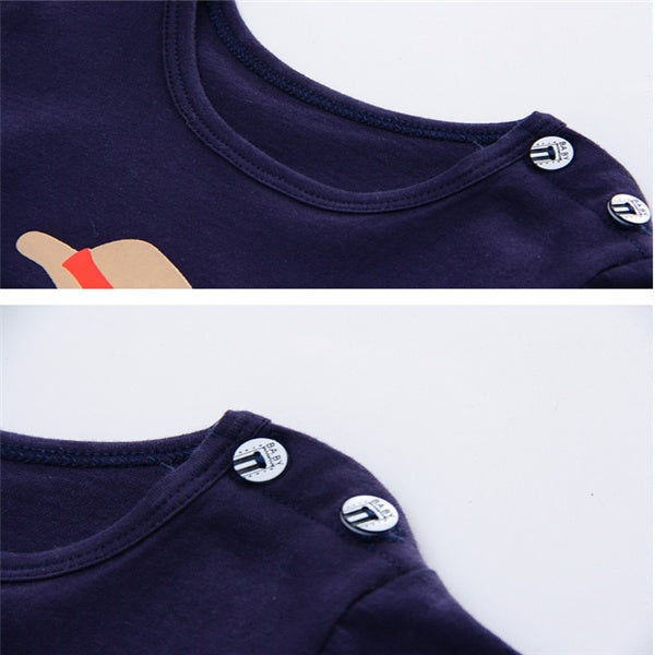 Baby Cartoon Summer T-Shirt & Clothing Set with shorts