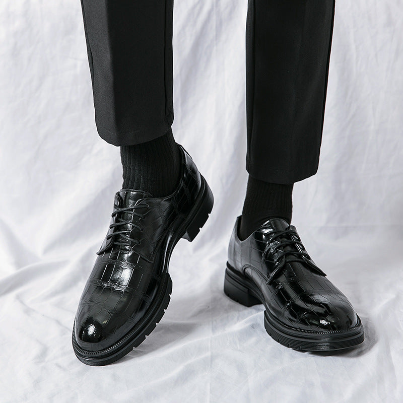 Close-up of leather tassel detail on Men’s Loafers