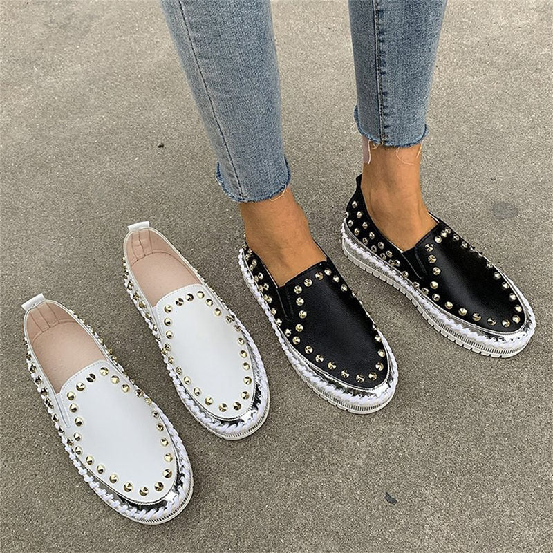 Slip-on Fashion Flat Sneakers for easy wear